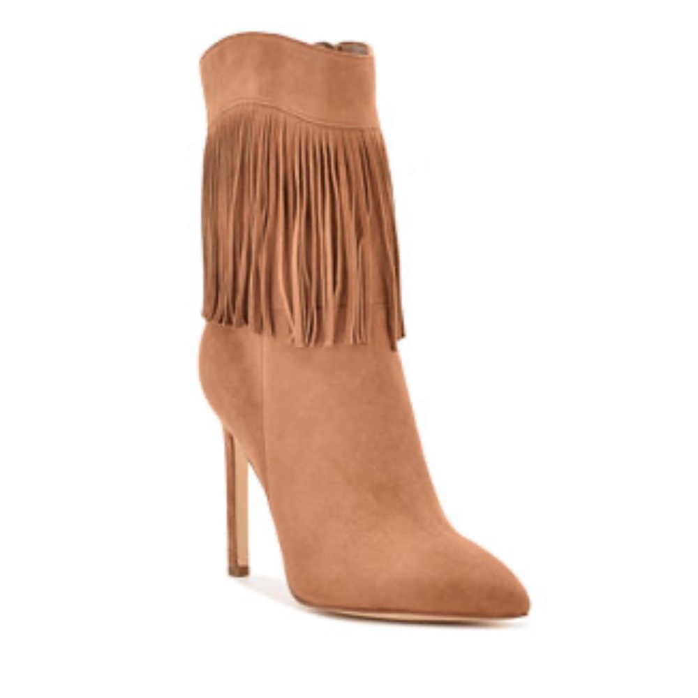 Nine West Tries Fringe Boots 7.5